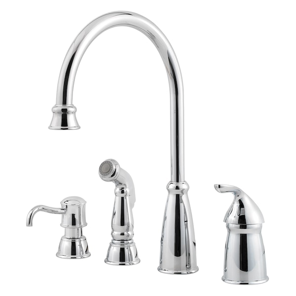 Residential 3 or 4 Hole Kitchen Faucet